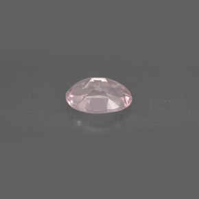 Morganite rosa chiaro naturale da 0,72 ct, taglio ovale, VVS