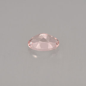 Morganite naturale rosa da 0,73 ct, taglio ovale, VVS-VS