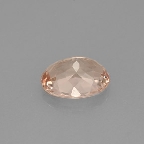 Morganite Rosa chiaro naturale da 1.59 ct, Taglio ovale, VVS-VS