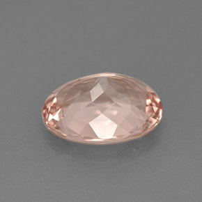 Morganite naturale rosa da 1,94 ct, taglio ovale, VVS
