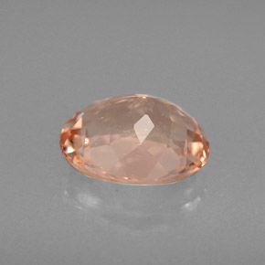 Morganite naturale rosa da 1,51 ct, taglio ovale, VVS-VS