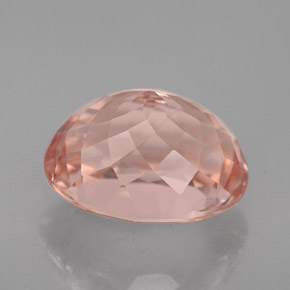 Morganite naturale rosa da 3,21 ct, taglio ovale, VVS-VS