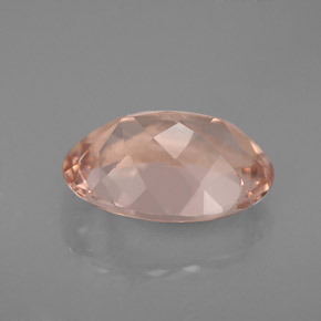 Morganite naturale rosa da 3,22 ct, taglio ovale, VVS-VS