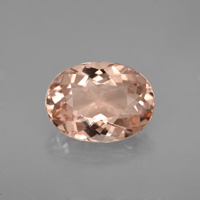 Morganite naturale rosa da 2,19 ct, taglio ovale, VVS-VS