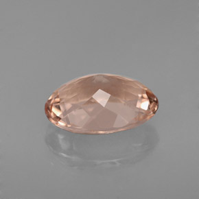Morganite naturale rosa da 2,19 ct, taglio ovale, VVS-VS