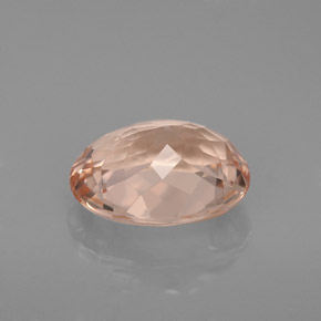 Morganite Color salmone naturale da 2.41 ct, Taglio ovale, VVS-VS