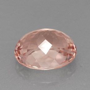 Morganite naturale rosa da 2,79 ct, taglio ovale, VVS-VS