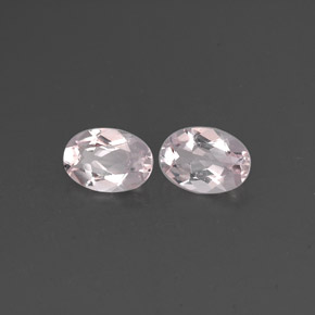 Morganite naturale rosa da  ct, taglio ovale, VVS-VS