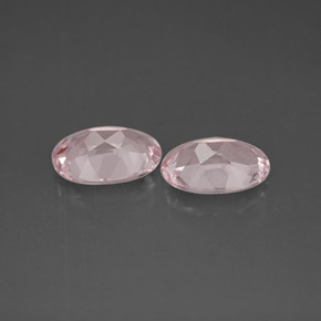 Gemme di Morganite Rosa chiaro naturale da  ct, Taglio ovale, VVS-VS