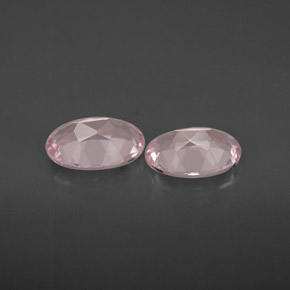 Gemme di Morganite Rosa chiaro naturale da  ct, Taglio ovale, VVS-VS