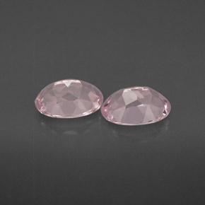 Gemme di Morganite Rosa chiaro naturale da  ct, Taglio ovale, VVS-VS