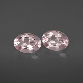 Morganite naturale rosa da  ct, taglio ovale, VVS-VS