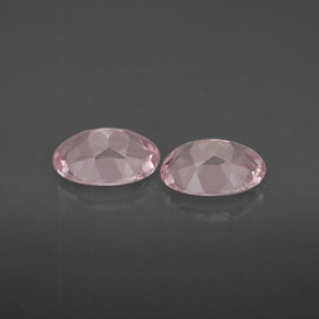 Morganite naturale rosa da  ct, taglio ovale, VVS-VS