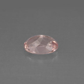 Morganite Rosa chiaro naturale da 1.14 ct, Taglio ovale, VS