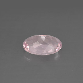 Morganite naturale rosa da 1,27 ct, taglio ovale, VS