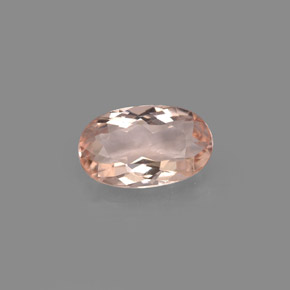Morganite naturale rosa da 1,17 ct, taglio ovale, VVS-VS