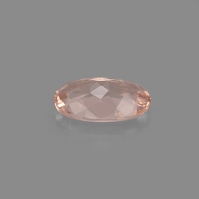 Morganite naturale rosa da 1,17 ct, taglio ovale, VVS-VS