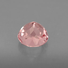 Morganite naturale rosa da 1,54 ct, taglio rotondo, VVS-VS