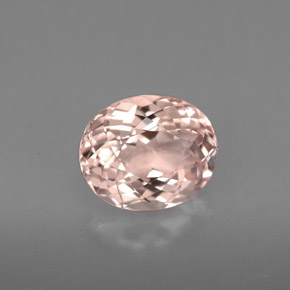 Morganite naturale rosa da 1,86 ct, taglio ovale, VS