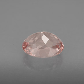 Morganite naturale rosa da 1,86 ct, taglio ovale, VS