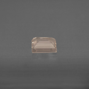 Morganite naturale rosa da 0,64 ct, baguette, VS