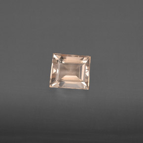 Morganite naturale rosa da 0,80 ct, baguette, VS