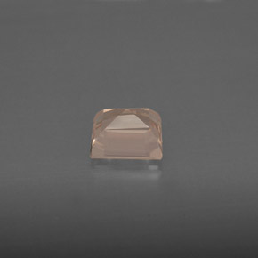 Morganite naturale rosa da 0,80 ct, baguette, VS