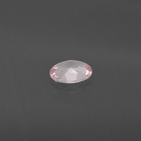 Morganite naturale rosa da 0,54 ct, taglio ovale, VVS-VS