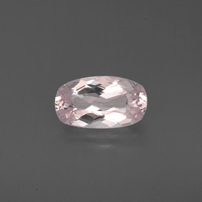 Morganite naturale rosa da 1,09 ct, taglio a cuscino, VVS-VS