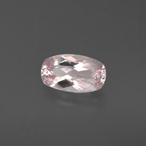 Morganite naturale rosa da 1,09 ct, taglio a cuscino, VVS-VS