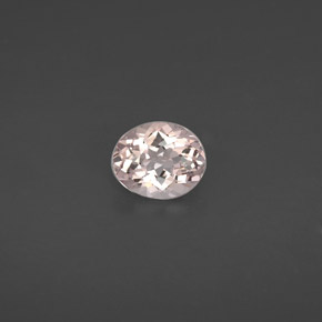 Morganite naturale rosa da 1,12 ct, taglio ovale, VVS