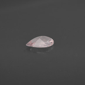 Morganite naturale rosa da 1,11 ct, taglio a pera, VVS