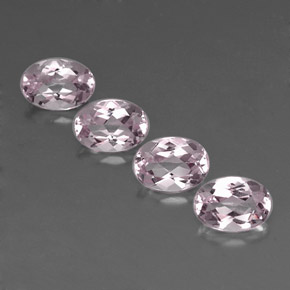 Morganite naturale rosa da  ct, taglio ovale, IF