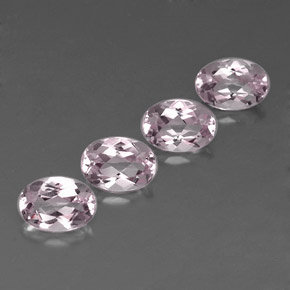Morganite naturale rosa da  ct, taglio ovale, IF