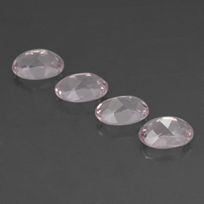 Morganite naturale rosa da  ct, taglio ovale, IF