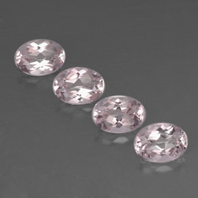 Morganite naturale rosa da  ct, taglio ovale, IF