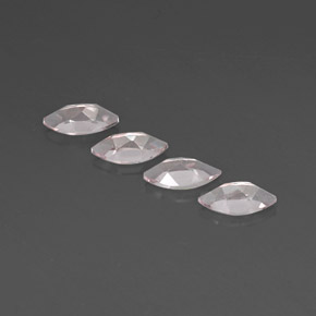 Morganite naturale rosa da  ct, marchesa, VVS