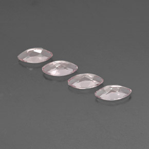 Morganite naturale rosa da 2,28 ct, marchesa, VVS