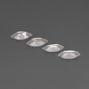 Morganite naturale rosa da  ct, marchesa, VVS
