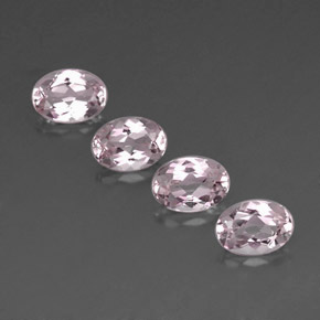Morganite naturale rosa da  ct, taglio ovale, IF