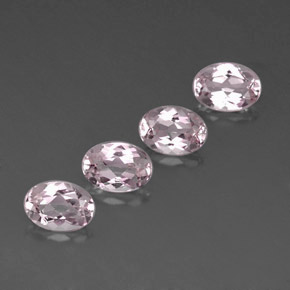 Morganite naturale rosa da  ct, taglio ovale, IF