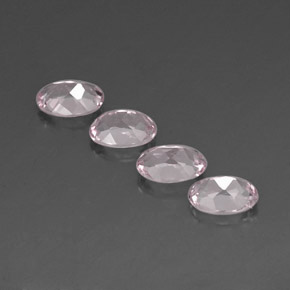 Morganite naturale rosa da  ct, taglio ovale, IF