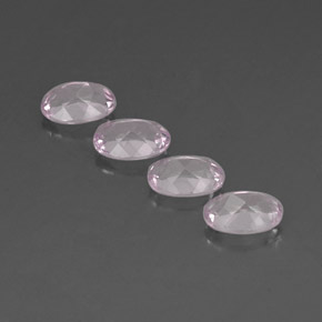 Morganite naturale rosa da  ct, taglio ovale, IF