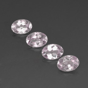 Morganite naturale rosa da  ct, taglio ovale, IF