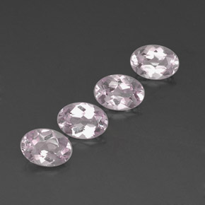 Morganite naturale rosa da  ct, taglio ovale, IF