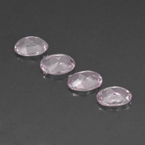 Morganite naturale rosa da  ct, taglio ovale, IF