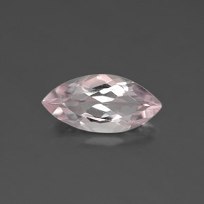 Morganite naturale rosa da 0,92 ct, marchesa, VVS