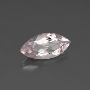 Morganite naturale rosa da 0,92 ct, marchesa, VVS