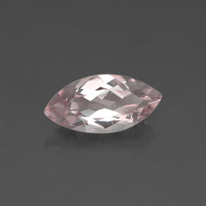 Morganite naturale rosa da 0,96 ct, marchesa, VVS-VS
