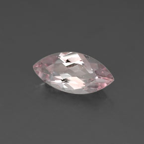 Morganite naturale rosa da 0,96 ct, marchesa, VVS-VS